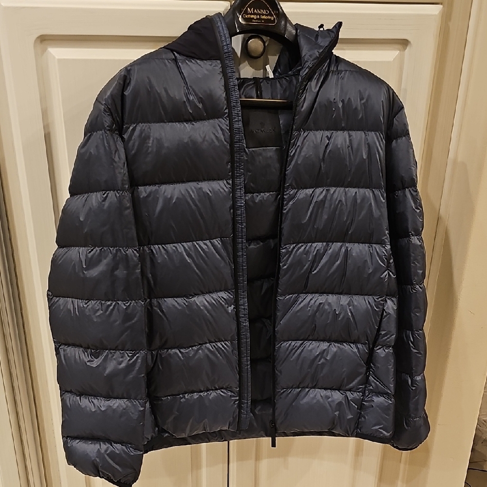 Moncler Men's Navy Puffer Jacket